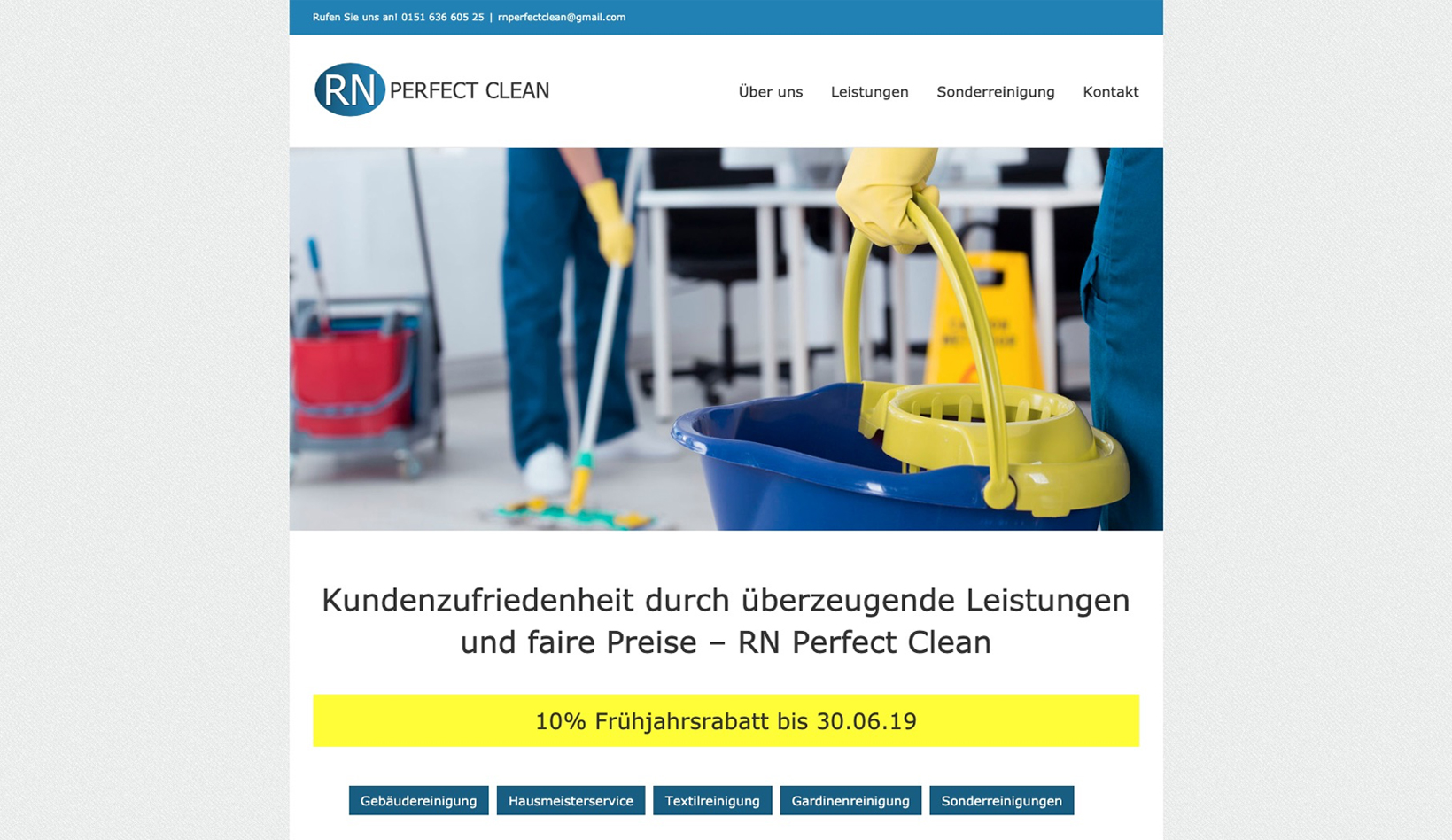 Referenz: Reinigungsunternehmen